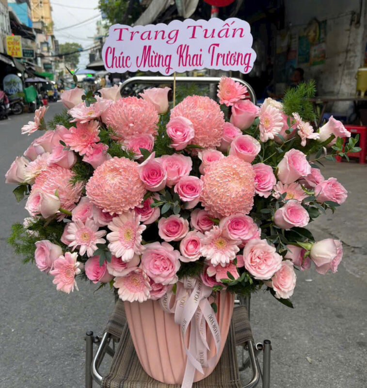 Thành phẩm hoa tươi tại Shop Hoa Phường Hoàn Kiếm Hà Nội