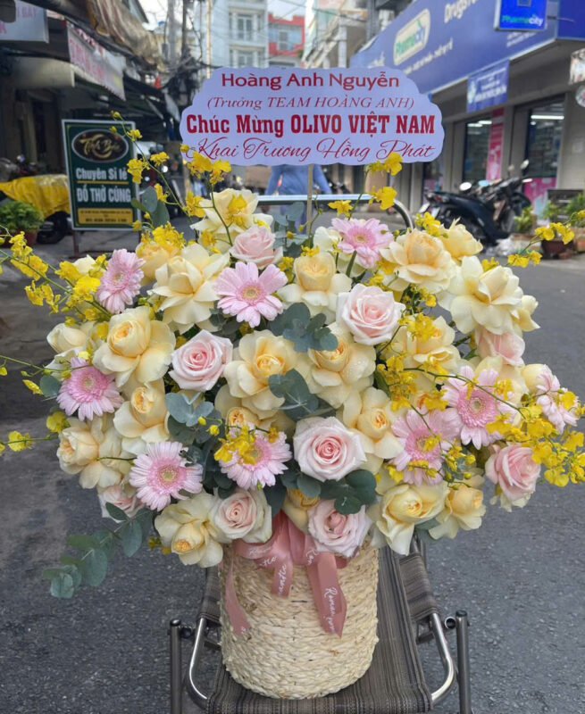 Hoa Khai Trương Tặng Đối Tác