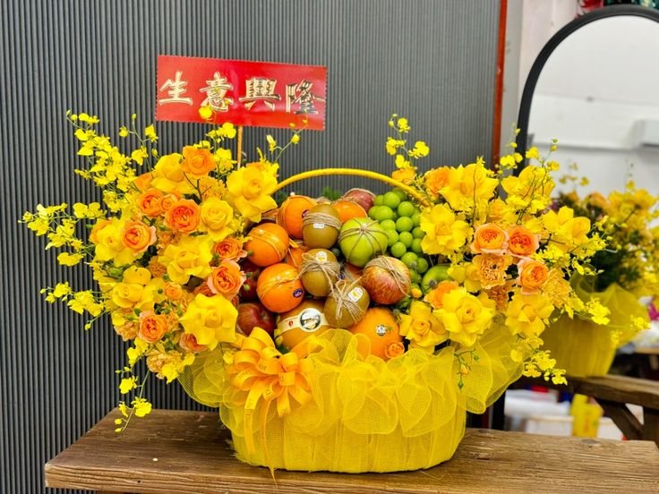 Giỏ Hoa Quả Cao Cấp