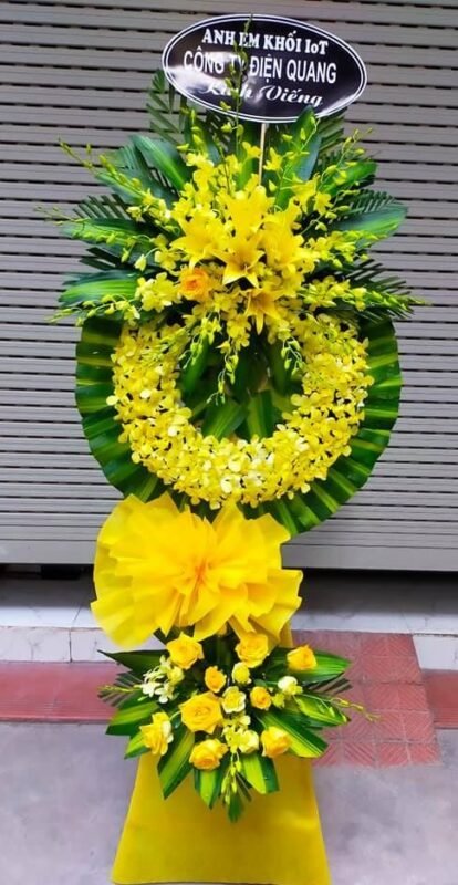 Kệ Hoa Chia Buồn Tiếc Thương Trang Nghiêm - Phục Vụ 24/7, Giao Hỏa Tốc 2H