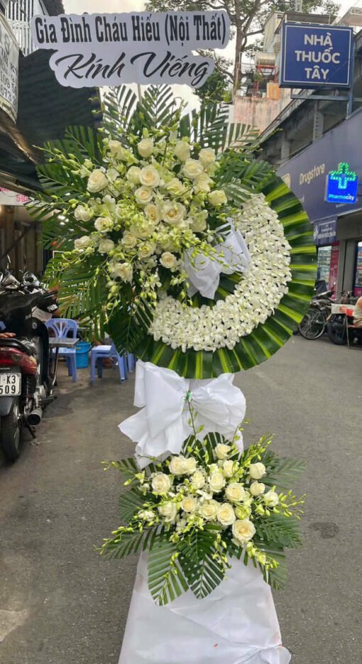 Kệ Hoa Chia Buồn Vĩnh Biệt - Phục Vụ 24/7, Giao Hỏa Tốc 2H