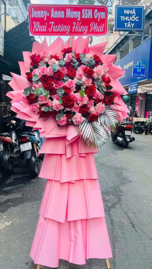Kệ Hoa Khai Trương Phát Tài - Phục Vụ 24/7, Giao Hỏa Tốc 2H