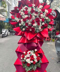Kệ Hoa Khai Trương Hồng Phát - Phục Vụ 24/7, Giao Hỏa Tốc 2H