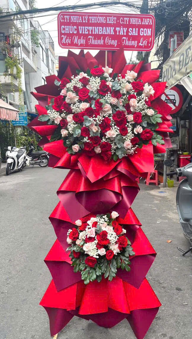 Kệ Hoa Khai Trương Hồng Phát - Phục Vụ 24/7, Giao Hỏa Tốc 2H