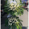 Kệ hoa khai trương hoàn thiện chụp thực tế trước khi giao tại Phường An Thắng