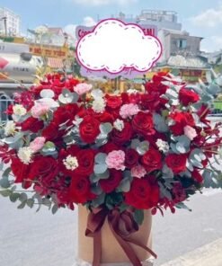 Giỏ Hoa Rạng Rỡ Tươi Đẹp - Phục Vụ 24/7, Giao Hỏa Tốc 2H
