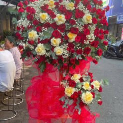 Kệ Hoa Khai Trương Phát Tài Đẹp - Đặt 24/7, Giao Hỏa Tốc 2H