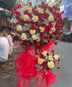 Kệ Hoa Khai Trương Phát Tài Đẹp - Đặt 24/7, Giao Hỏa Tốc 2H