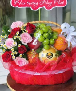 Giỏ Trái Cây Kim Phát Sang Trọng - Phục Vụ 24/7, Giao Hỏa Tốc 2H