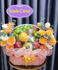 Giỏ Trái Cây Thiện Tâm Trang Nhã - Đặt 24/7, Giao Hỏa Tốc 2H