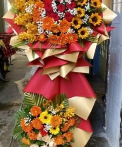 Kệ Hoa Khai Trương Hồng Phát Thịnh Vượng