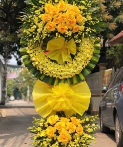Kệ Hoa Chia Buồn Lưu Dấu Trang Nghiêm - Phục Vụ 24/7, Giao Hỏa Tốc 2H