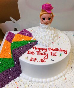 Bánh Sinh Nhật Búp Bê Barbie