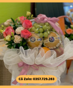 Giỏ trái cây giao thực tế tại shop trái cây phường Sơn Trà Đà Nẵng