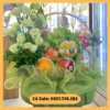 Mẫu giỏ trái cây thực tế chuẩn bị giao đến đường Điện Biên Phủ, Phường An Khê