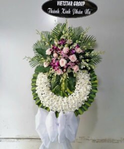 Vòng Hoa Tang Lễ Giữ Mãi Kỷ Niệm Tươi Thắm