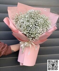 Bó Hoa Baby Cầu Phồng Nhiều Màu Đẹp Ngọt Ngào