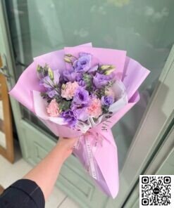 Bó Hoa Cát Tường Tím Thủy Chung