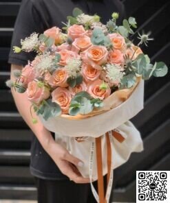 Bó Hoa Hồng Ohara Rực Rỡ Quyến Rũ Tươi Thắm
