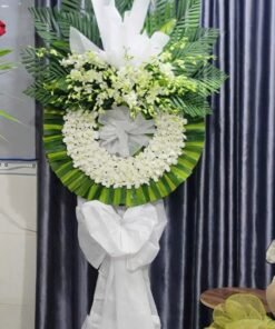 Kệ Hoa Chia Buồn Thành Kính Sang Trọng
