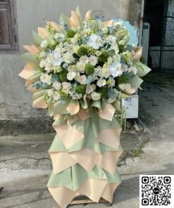 Kệ Hoa Khai Trương Cát Tường Như Ý Sang Trọng
