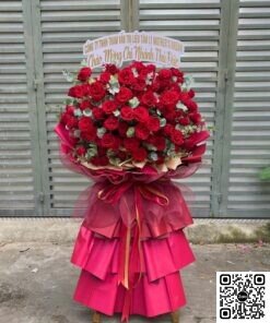 Kệ Hoa Khai Trương Khởi Đầu Thịnh Vượng Sang Trọng