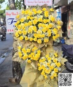 Kệ Hoa Khai Trương Tấn Tài Tấn Lộc 3 Tầng Sang Trọng