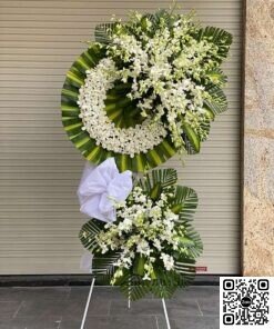 Kệ Hoa Phân Ưu Tang Lễ Thành Kính Tiễn Đưa