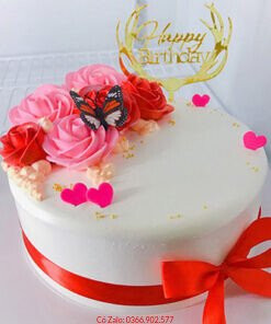 Bánh Kem Chậu Hoa Tươi Độc Lạ Siêu Đáng Yêu
