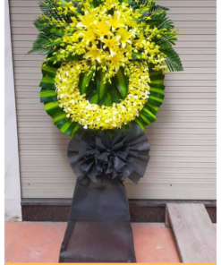 Kệ Hoa Chia Buồn Thành Kính Sang Trọng 1m7