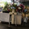Vòng hoa viếng tang lễ trắng tinh khôi trang trọng